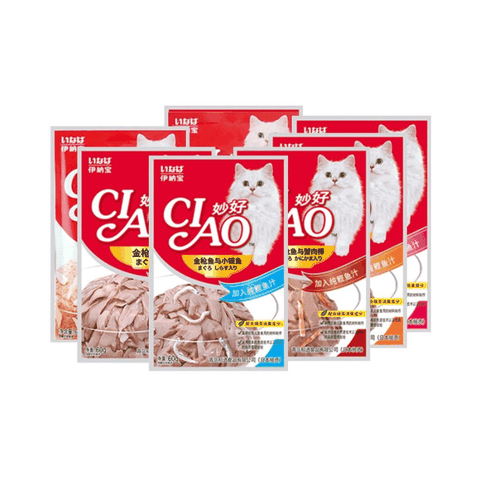 Pate Mèo Ciao 6 Vị Thơm Ngon 60g