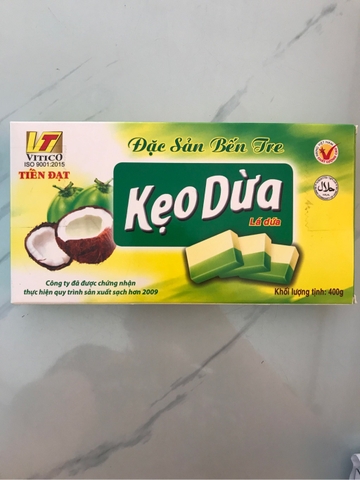 Kẹo Dừa hộp