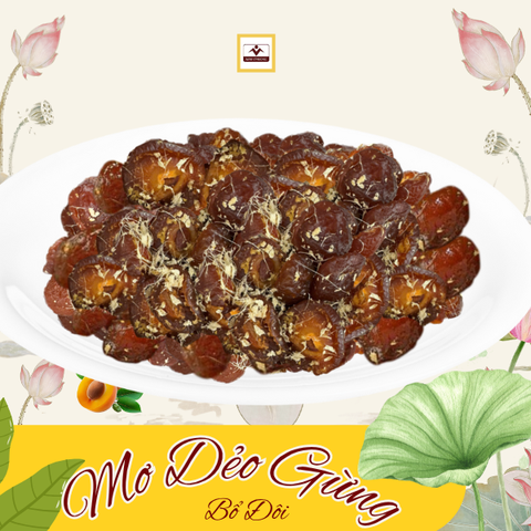 Mơ Dẻo Gừng Bổ Đôi