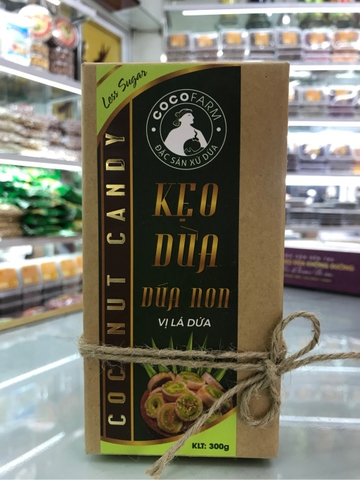 Kẹo Dừa Lá Dứa-300g