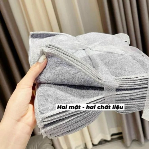 Set 20 Khăn Lau Bếp Đa Năng Bằng Sợi Than Tre Hoạt Tính 23x23