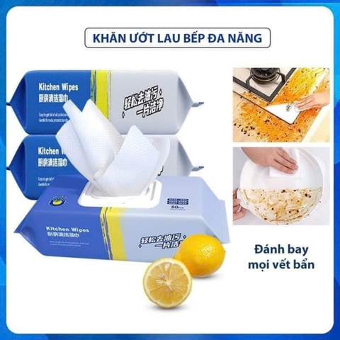 KHĂN ƯỚT LAU BẾP KITCHEN WIPES 350g