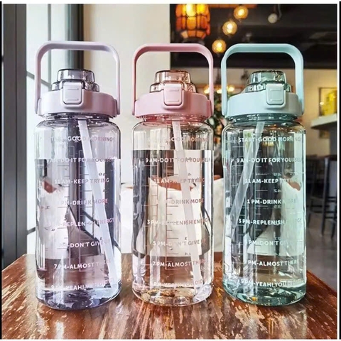 BÌNH NƯỚC NHẮC NHỞ 2L CHIA GIỜ UỐNG