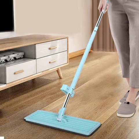 CÂY LAU NHÀ TỰ VẮT THÔNG MINH XOAY 360°