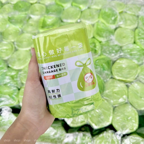 Túi rác ngải cứu MUJI dây rút đuổi muỗi ( 150g)