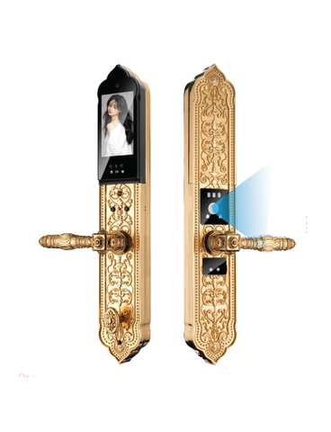 Khóa vân tay cửa đại sảnh HUMMER HM-906 Face ID