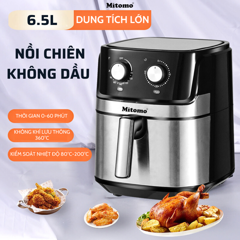 REVIEW NỒI CHIÊN KHÔNG DẦU MITOMO MTC-500KD - CÔNG SUẤT CAO, AN TOÀN, BỀN BỈ