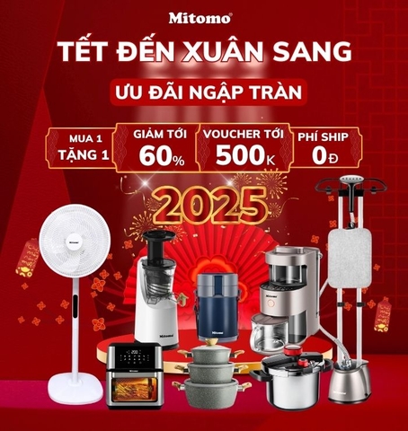 TẾT ĐẾN XUÂN SANG – ƯU ĐÃI NGẬP TRÀN CÙNG MITOMO