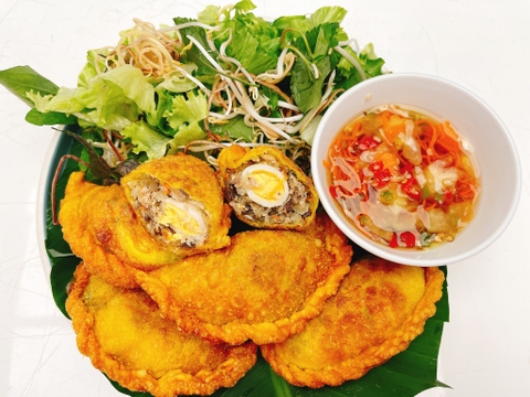 CÁCH LÀM BÁNH GỐI GIÒN RỤM TẠI NHÀ BẰNG CHẢO CHỐNG DÍNH MITOMO GRANITE