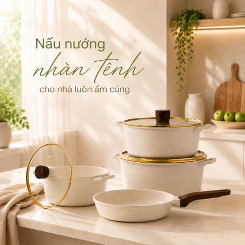 CĂN BẾP PHẢN ÁNH CÁCH MÌNH SỐNG: BỘ 3 THIẾT BỊ GIA DỤNG MITOMO TẠO NÊN GÓC NHỎ BÌNH YÊN
