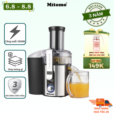 Máy Ép Trái Cây Nhanh Công Suất Cao Mitomo KJ-3057