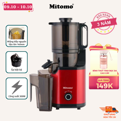Máy ép trái cây chậm công nghiệp cao cấp Mitomo KJ-3081Max