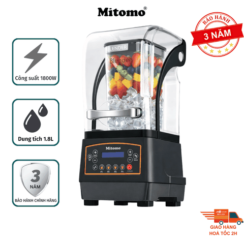 Máy Xay Sinh Tố Điện Tử Cao Cấp Mitomo ANS-2380C