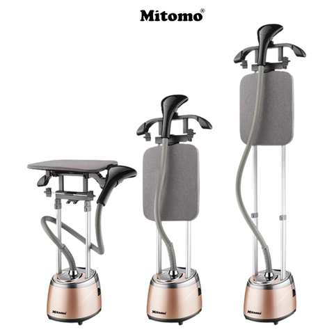 Bàn ủi hơi nước đứng Mitomo GC-559 Màu Hồng Nhạt