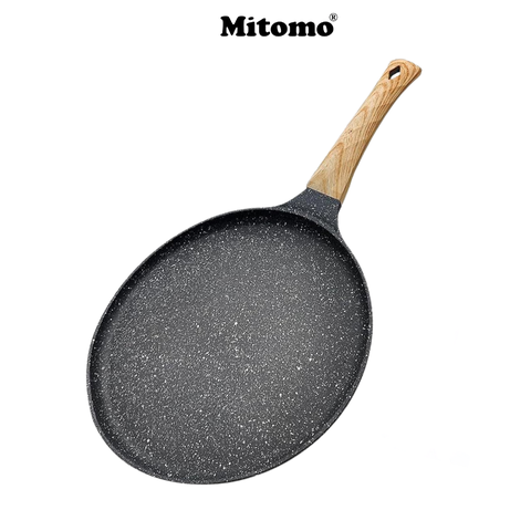 Chảo làm bánh CREPE Mitomo size 20 – Chống dính vượt trội