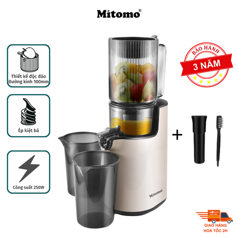 Máy Ép Chậm Mitomo KJ-3079 – Ép kiệt bã – Chuyên dụng cho gia đình