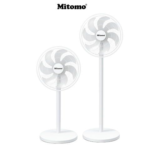 Quạt Đứng Cao Cấp Mitomo FCE-60HE Max - Phím cơ, hoạt động siêu êm ái