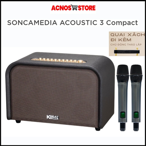 Loa Karaoke SONCAMEDIA ACOUSTIC 3 Compact