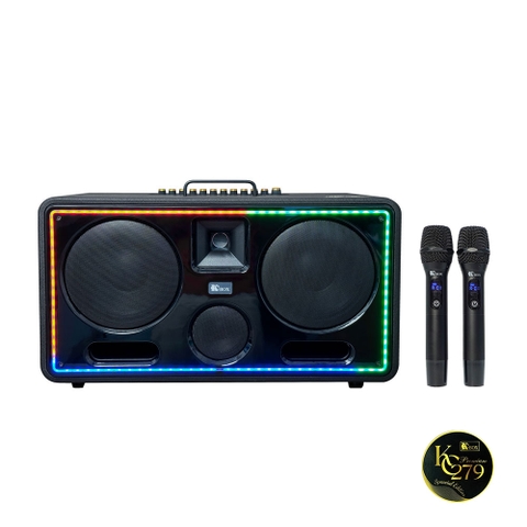 Loa Karaoke KCBOX 279 Premium, Phiên bản mới nhất 2026 micro sạc tiện lợi
