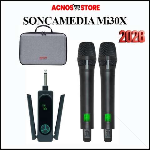 Micro Karaoke ACNOS MI30X - Hàng chính hãng
