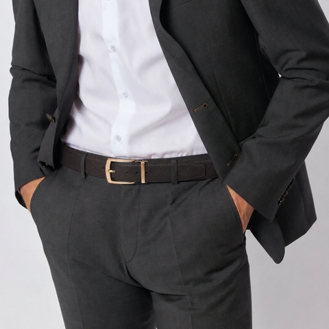 Dây lưng nam cao cấp da thật LECOS - LD4