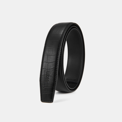 Dây lưng nam cao cấp da thật không đầu khoá LECOS - LDB18