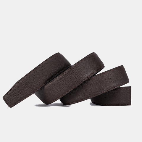 Dây lưng nam cao cấp da thật không đầu khoá LECOS - LDB1