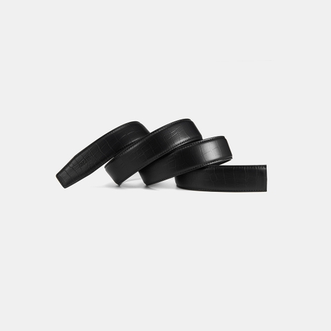 Dây lưng nam cao cấp da thật không đầu khoá LECOS - LDB18