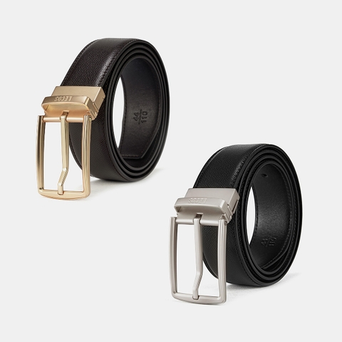 Dây lưng nam cao cấp da thật LECOS - LD10