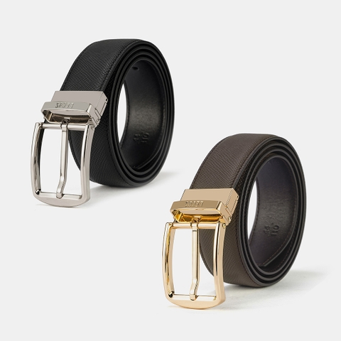 Dây lưng nam cao cấp da thật LECOS - LD12