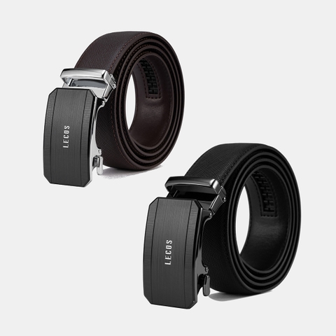 Dây lưng nam cao cấp da thật LECOS - LD14