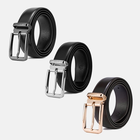 Dây lưng nam cao cấp da thật LECOS - LD7