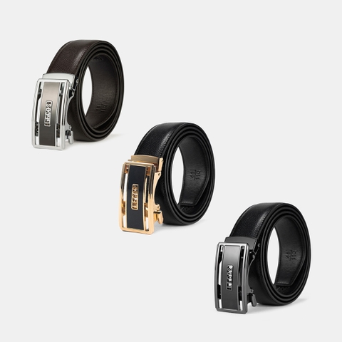 Dây lưng nam cao cấp da thật LECOS - LD8