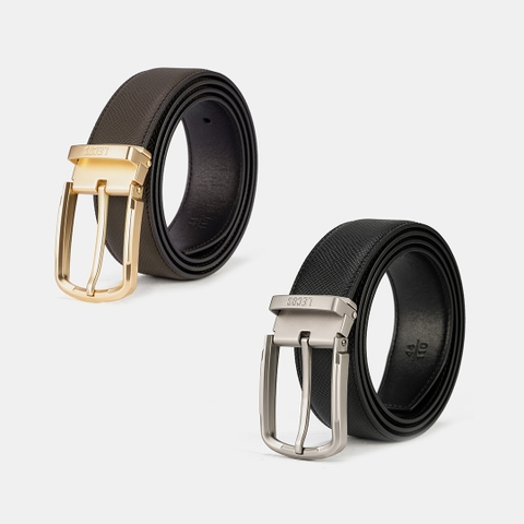 Dây lưng nam cao cấp da thật LECOS - LD9