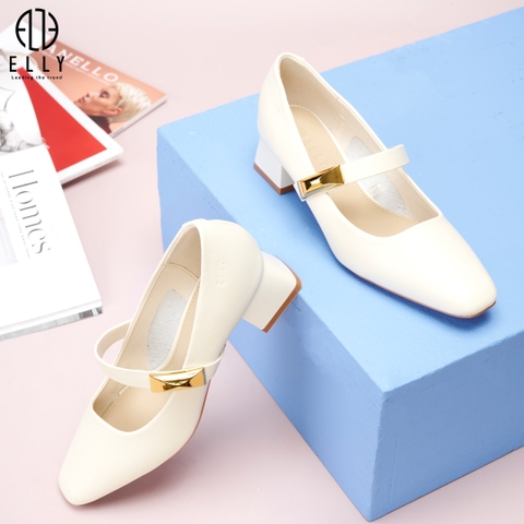 Giày nữ cao cấp da thật ELLY - EGT200