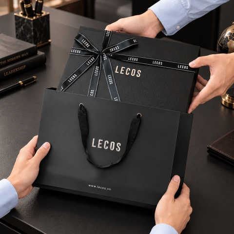 Hộp quà cao cấp ví và dây lưng LECOS LQ3