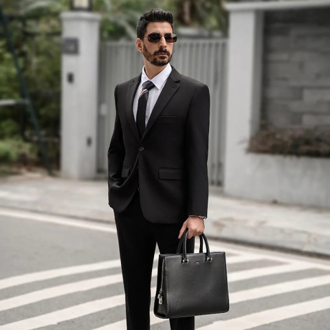 Túi xách nam cao cấp da thật LECOS - LT6