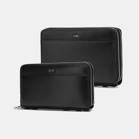 Túi clutch nam cao cấp da thật LECOS - LC6