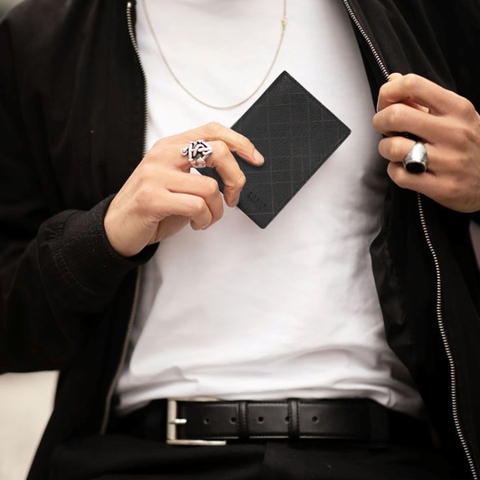 Ví nam cao cấp da thật LECOS - LV10