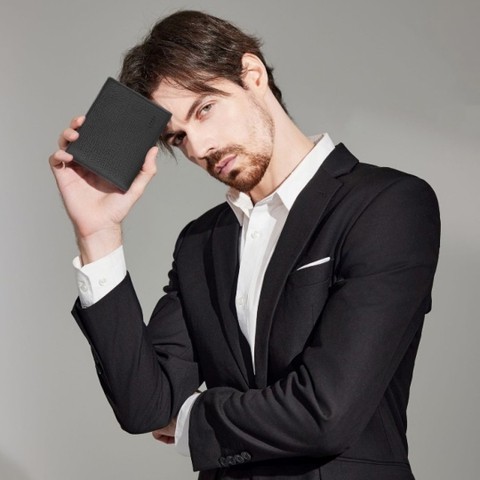 Ví nam cao cấp da thật LECOS - LV15