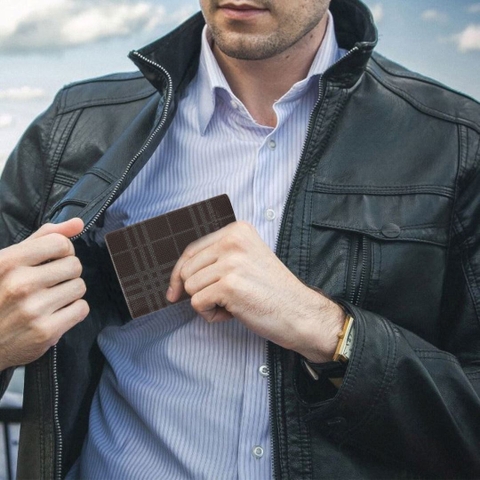 Ví nam cao cấp da thật LECOS - LV5