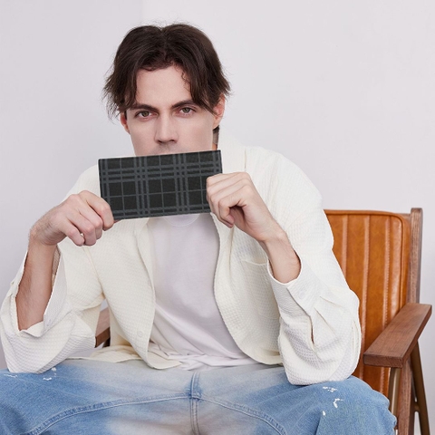 Ví nam cao cấp da thật LECOS - LV8