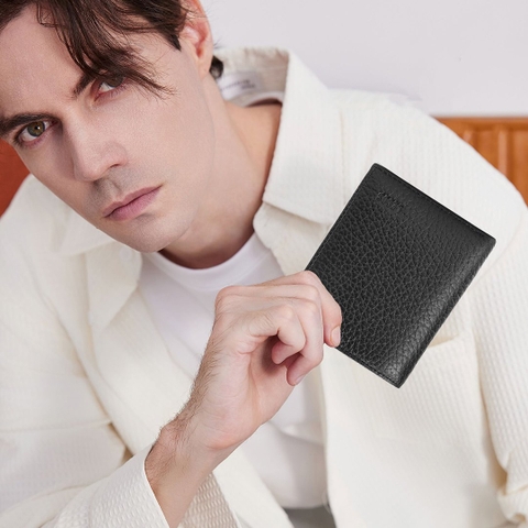 Ví nam cao cấp da thật LECOS - LV9