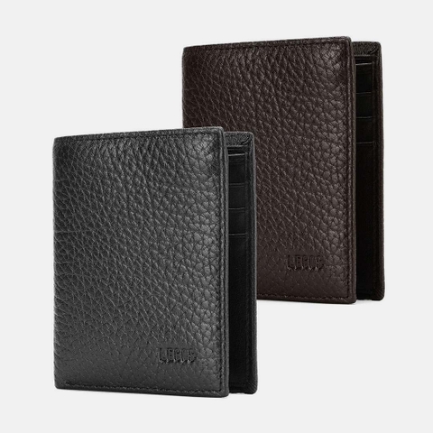 Ví nam cao cấp da thật LECOS - LV9