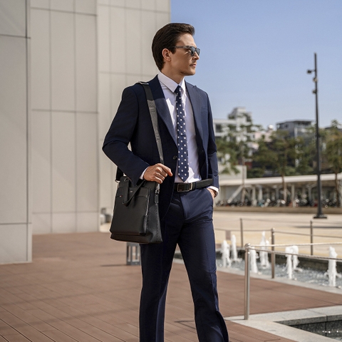 Túi xách nam cao cấp da thật LECOS - LT12