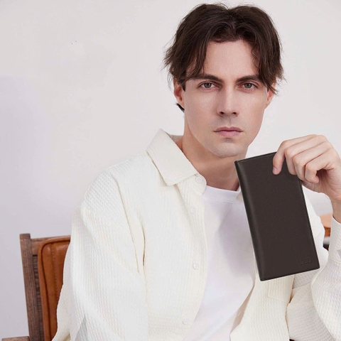 Ví nam cao cấp da thật LECOS - LV16