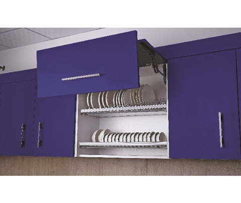 Giá bát đĩa cố định 2 tầng inox 304 HUGE H-BD1590 ( 900mm)