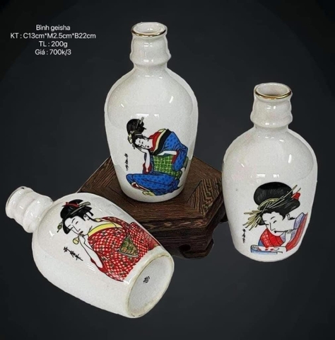 Bình rượu geisha