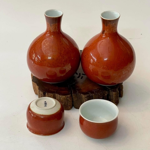 Bộ rượu độc ẩm đỏ