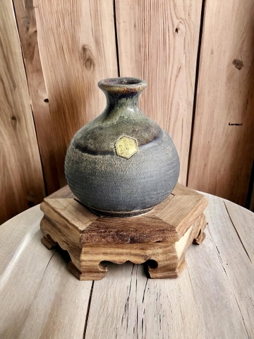 Bình hút lộc mini khảm chữ lục giác